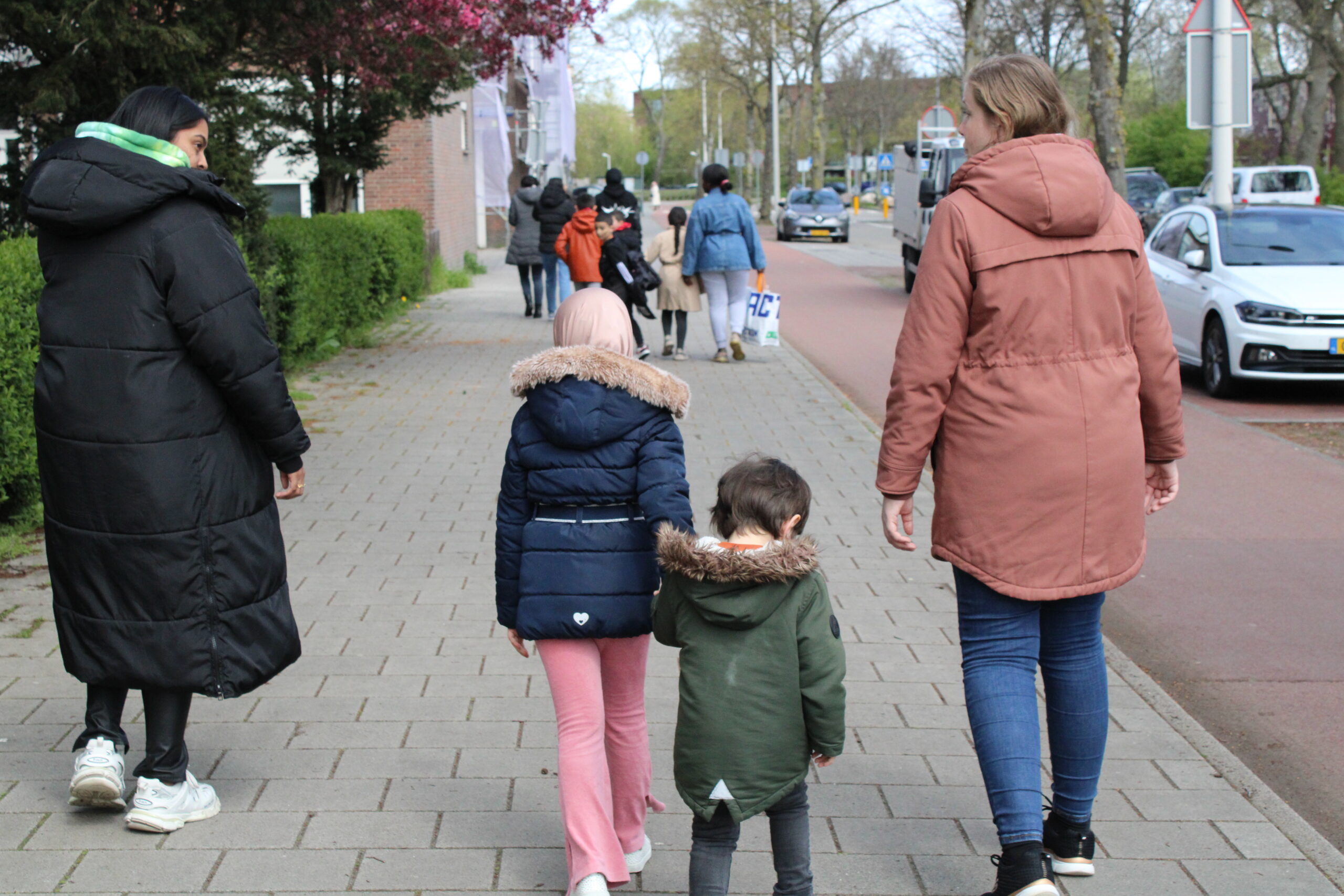 Collega’s van Coach’EmUp tijdens een maatschappelijke activiteit